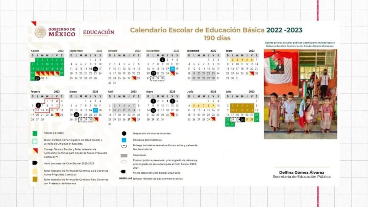 Conoce La Propuesta Del Calendario Escolar De La Sep Noreste Aria Art