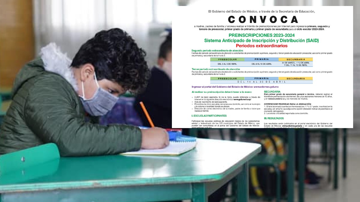 Convocatoria Said Edomex Periodos Extraordinarios Checa Las