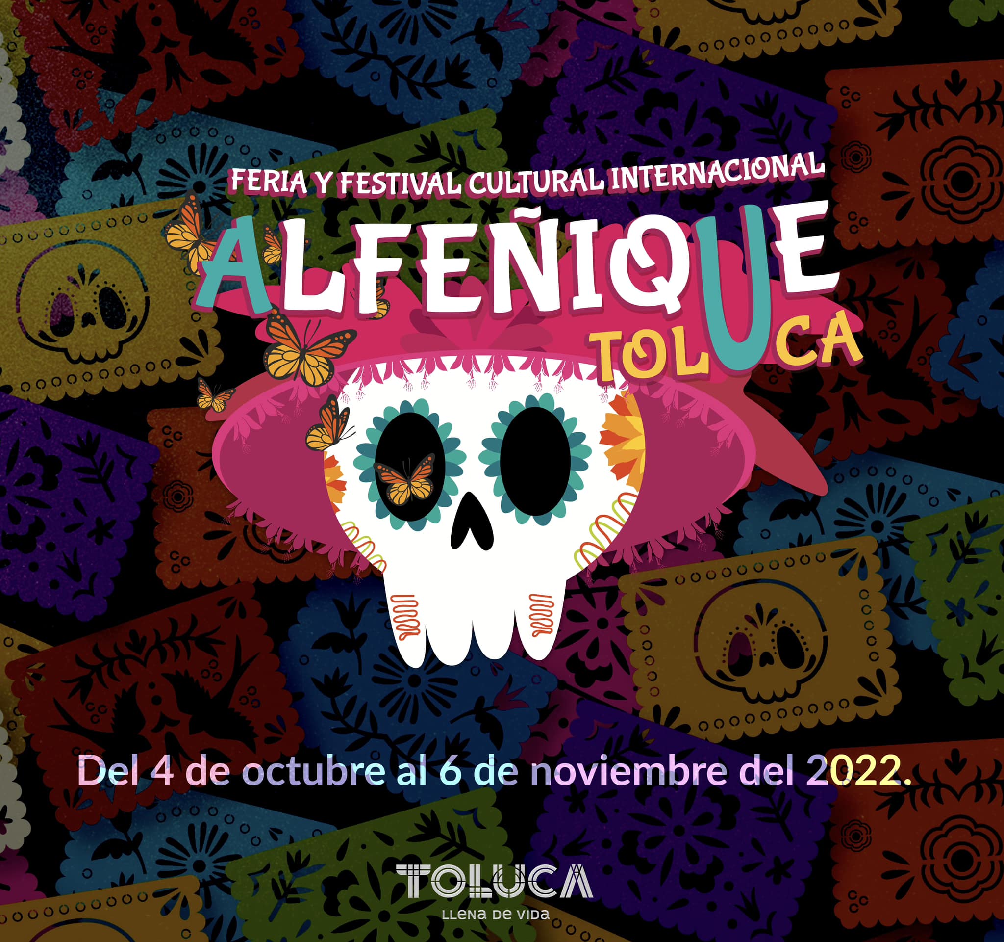 Feria del Alfeñique Toluca 2022. Cartel y programación oficial en PDF